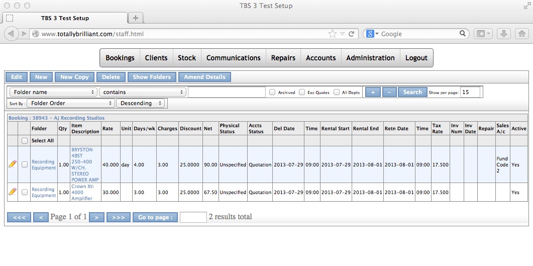 TBS bookings - 8